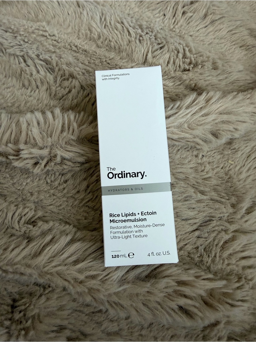 The Ordinary Rice Lipids + Ectoin Microemulsion
